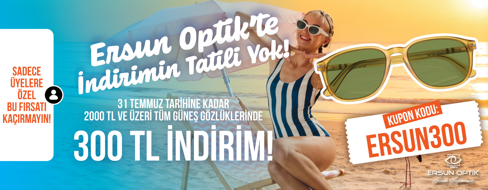 İndirimin Tatili Yok