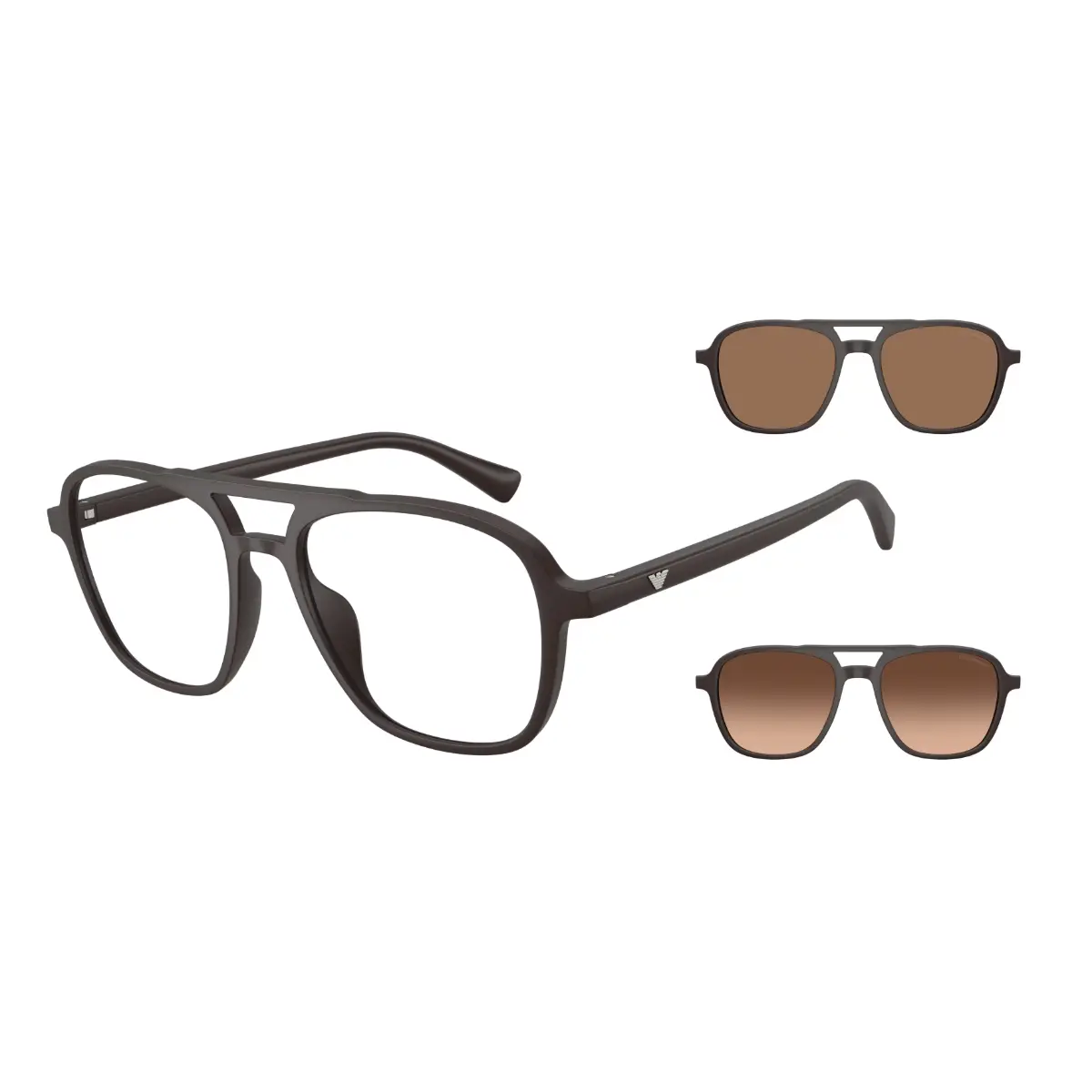 EA 4279U 58581W 53 Emporio Armani Çift Klipsli (Clip-On) Güneş Gözlüğü