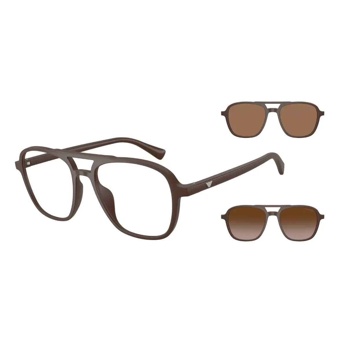 EA 4279U 64511W 53 Emporio Armani Çift Klipsli (Clip-On) Güneş Gözlüğü