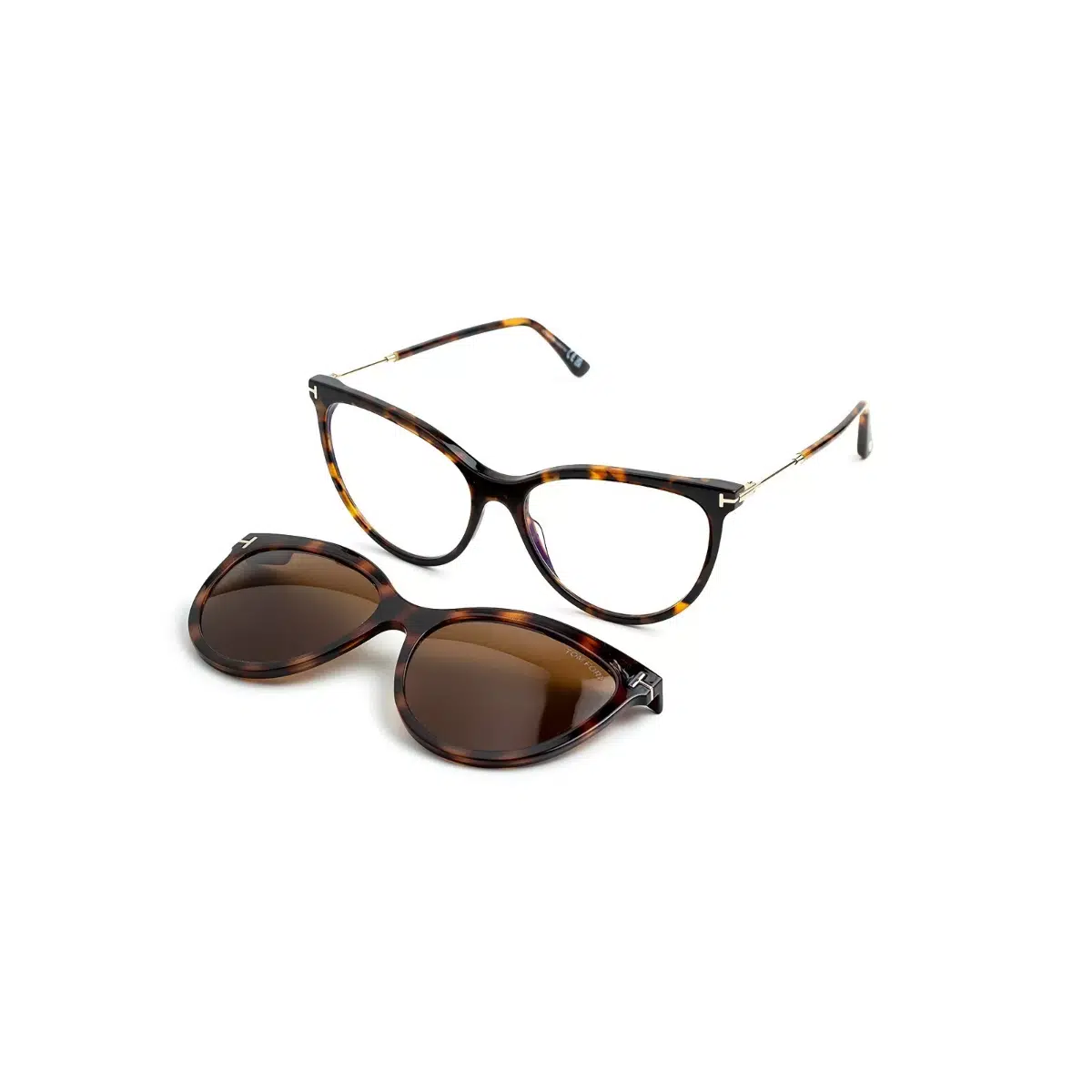 FT 5994-B 052 56 Tom Ford Klipsli (Clip-On) Güneş Gözlüğü