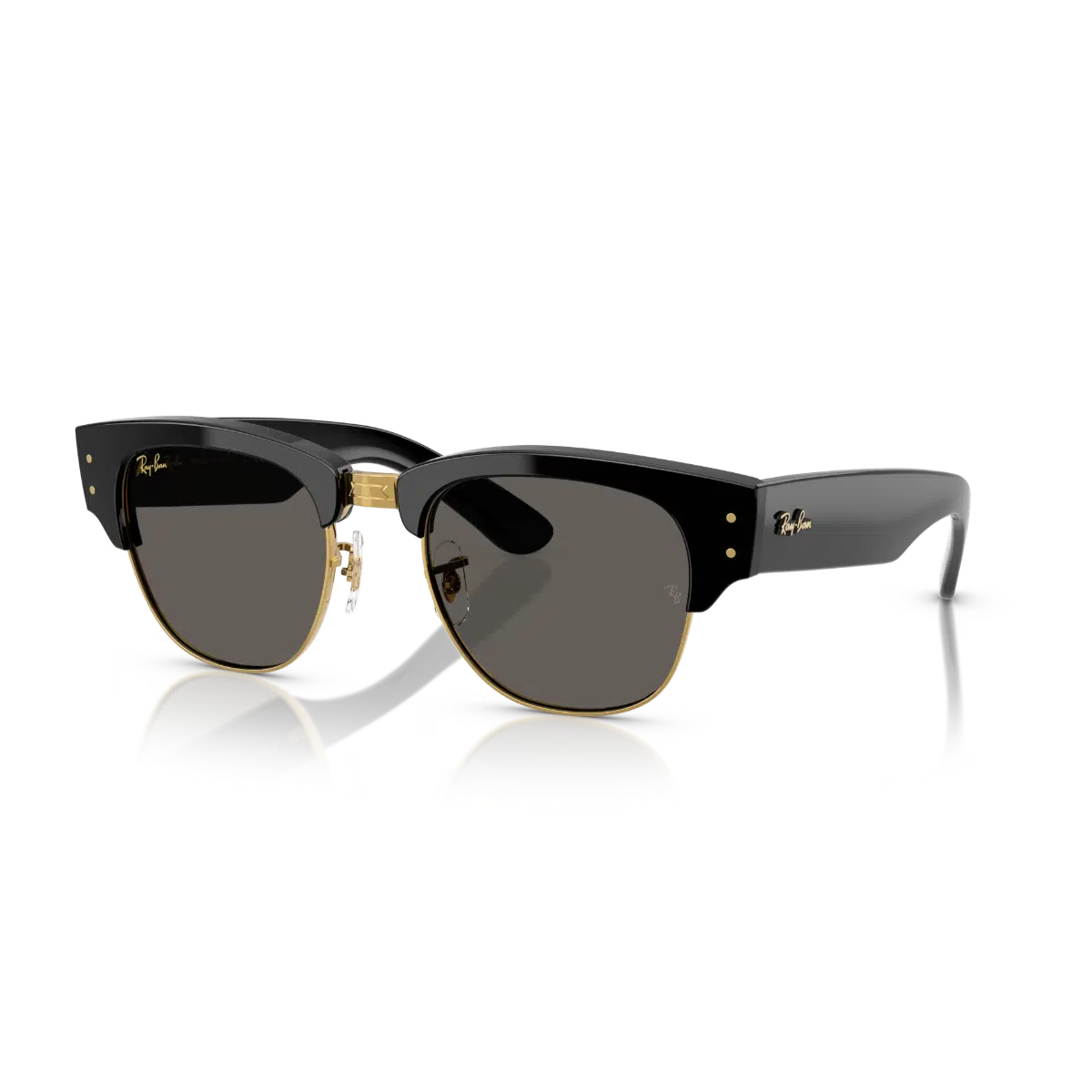 RB 0316S 6826J5 50 Ray-Ban Mega CLUBMASTER BLACKED OUT Koleksiyonu Güneş Gözlüğü