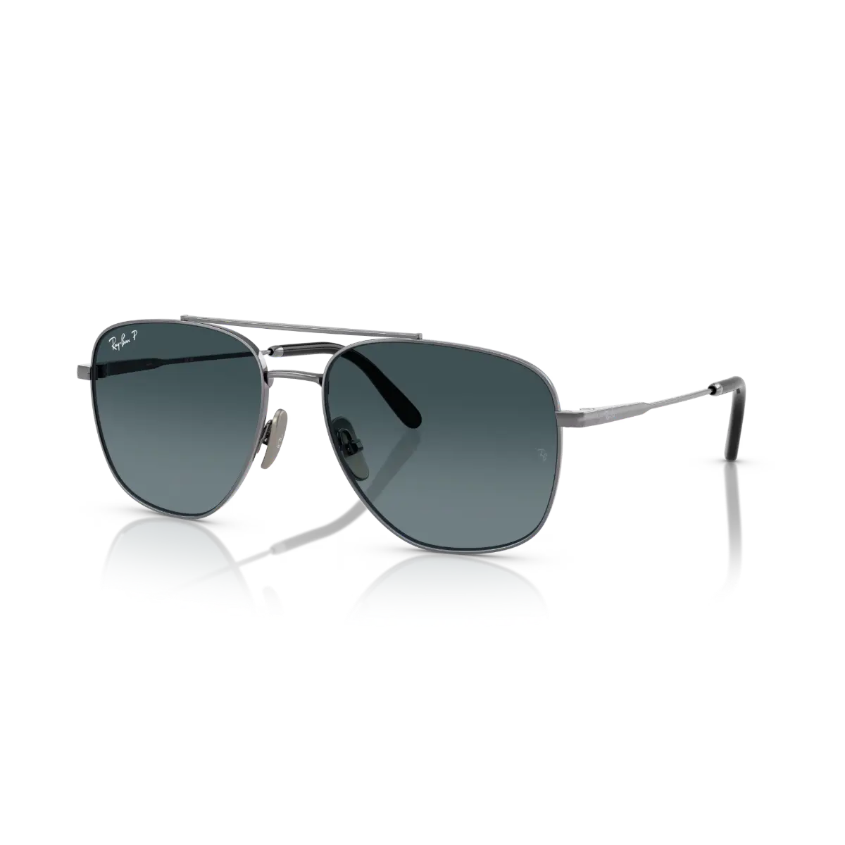 RB 8097 165/S3 59 Ray-Ban WILLIAM Titanyum Polarize Güneş Gözlüğü