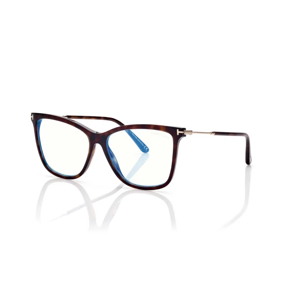 FT 5824-B 052 56 Tom Ford Klipsli (Clip-On) Güneş Gözlüğü