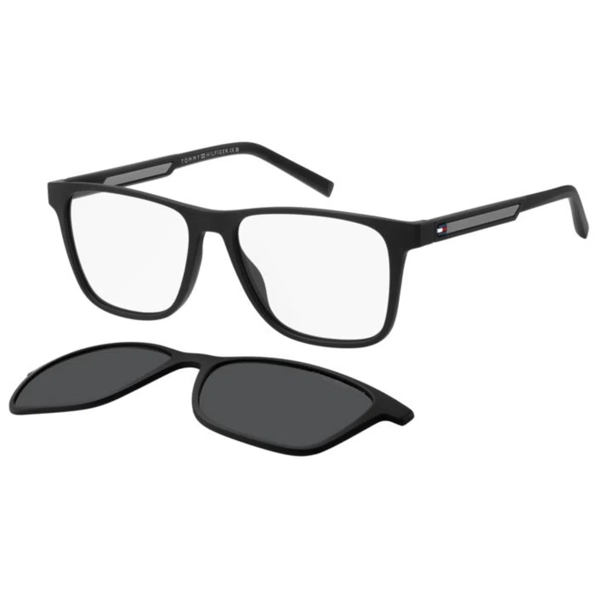 TH 2203/C 08A16 55 Tommy Hilfiger Klipsli (Clip-On) Polarize Güneş Gözlüğü