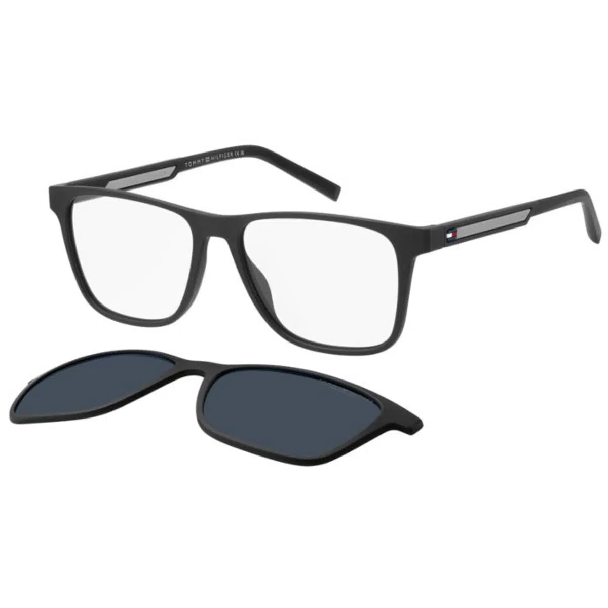 TH 2203/C KB716 55 Tommy Hilfiger Klipsli (Clip-On) Polarize Güneş Gözlüğü